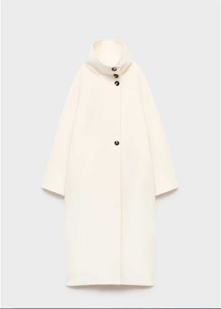 Julia Stand Collar Long Coat 6