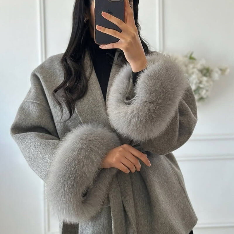 Grace Faux Fur Coat - SOERA Store