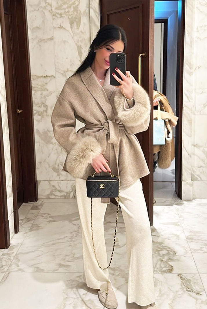 Grace Faux Fur Coat - SOERA Store