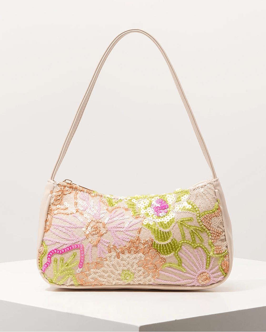 SOERA Marina Embroidered Sequin Shoulder Bag - Bag - No. 1