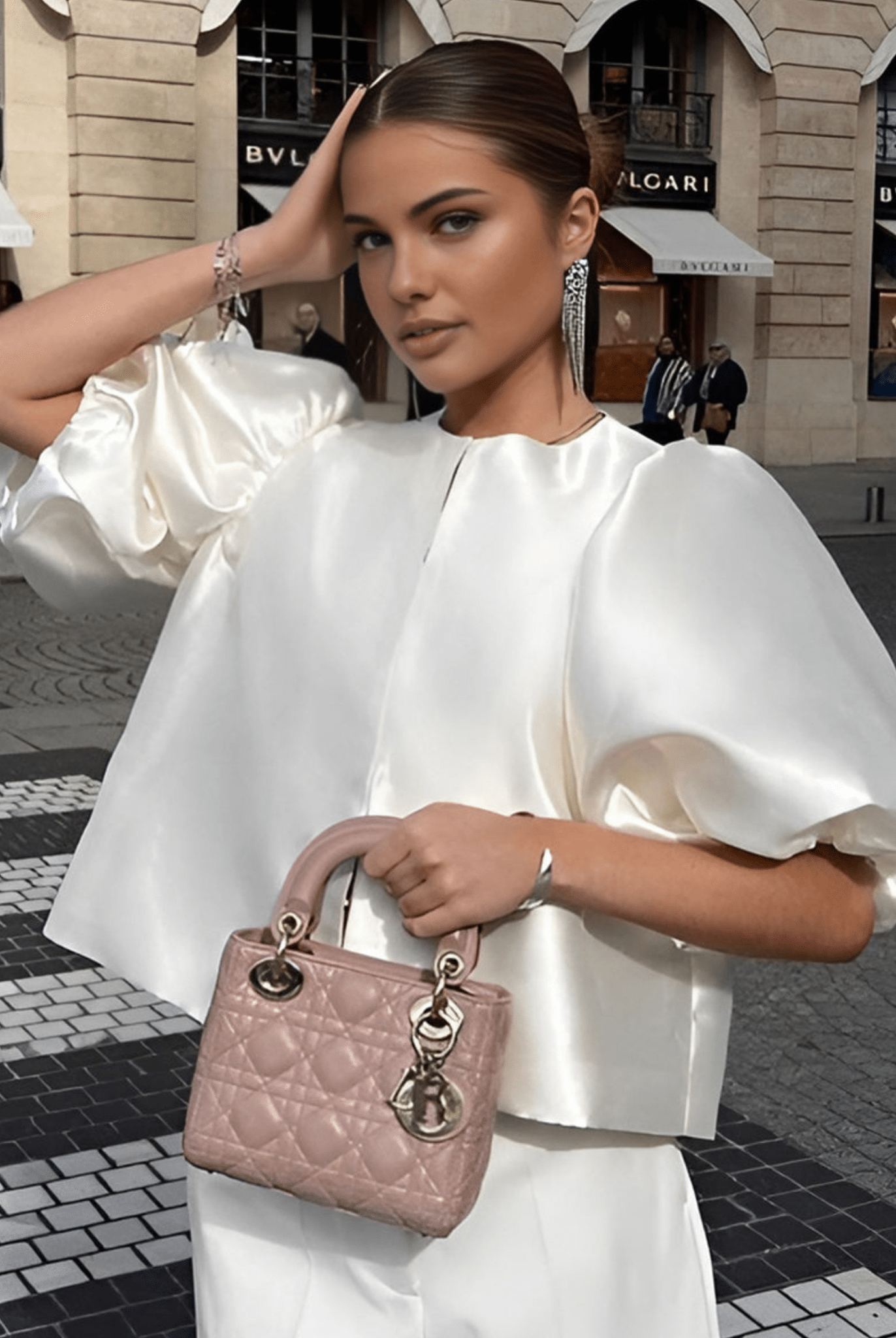 SOERA Bianca Satin Blouse - Blouse - S