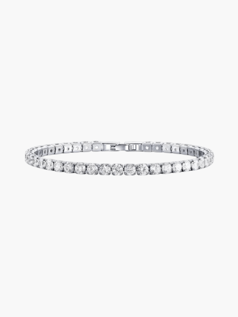 SOERA Soera Tennis Bracelet - Bracelet - Soera-Tennis-Armband-silver silber 4 mm