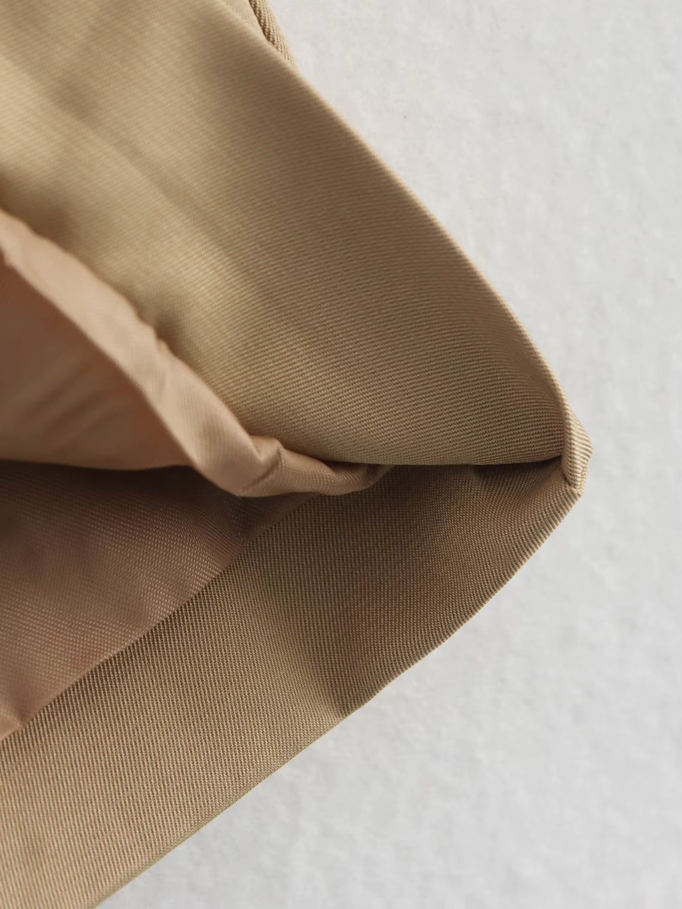 SOERA Sarah Beige Double Breasted Trench Coat - Coat - SOERA-310595-KHA-XS-46019 Beige XS