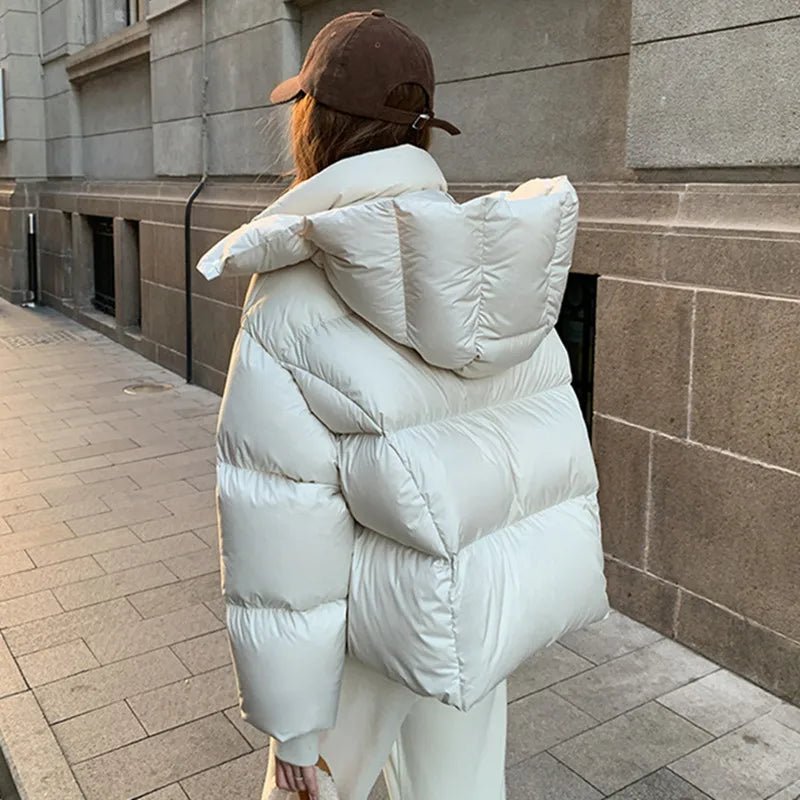 SOERA Bella Thick Hooded Puffer Jacket - Coats & Jackets - 3256809473638795-;rF1763832189582921100 Coffee M