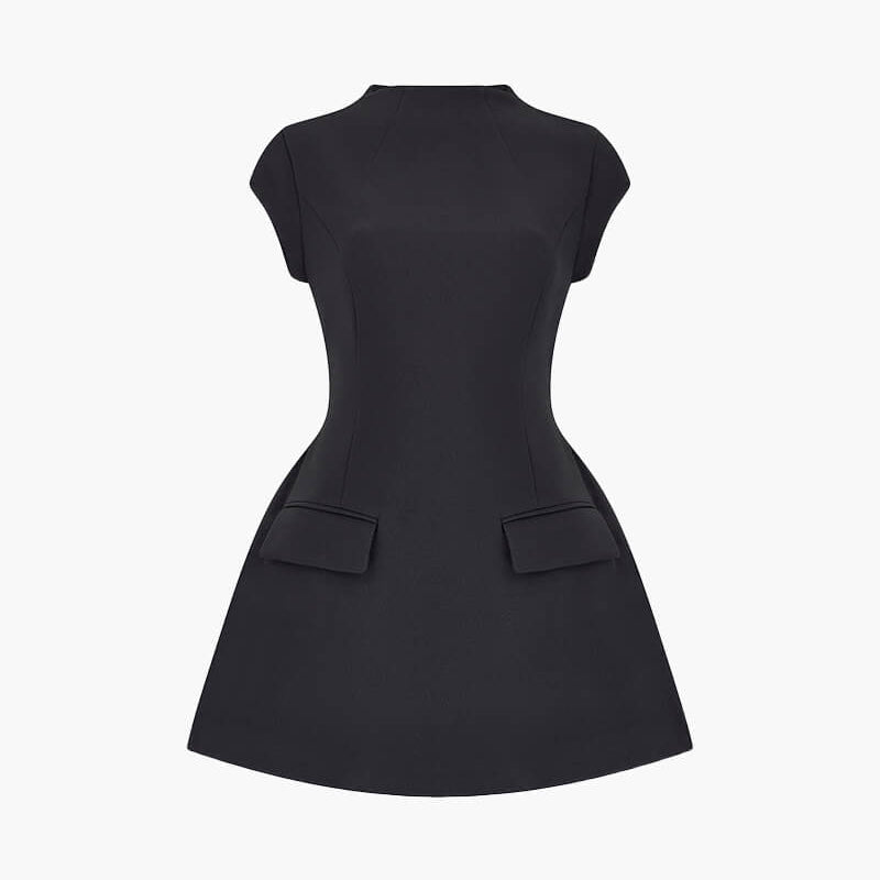 SOERA Ella mini dress - Dresses - DWOD5-QX502008 black XS