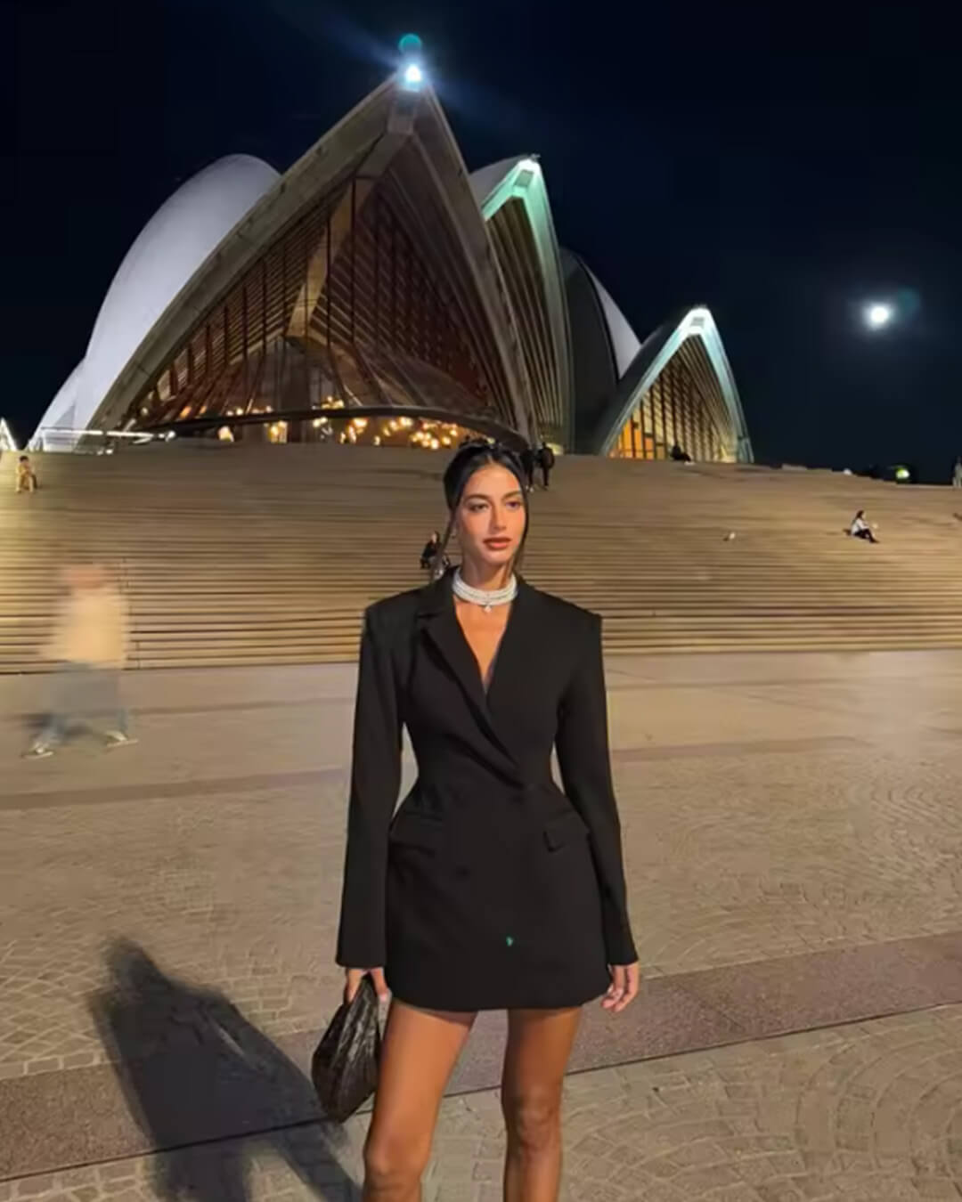 SOERA Mariana Double Breasted Mini Dress - Dresses - 1005010267424765-;Ha1770721238453068984 Black S