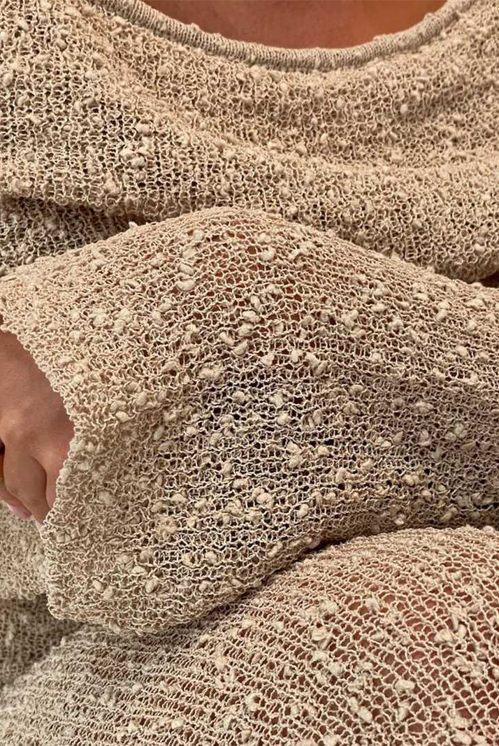 SOERA Marissa Maxi dress - Dresses - DWOD5-KL876001 beige S