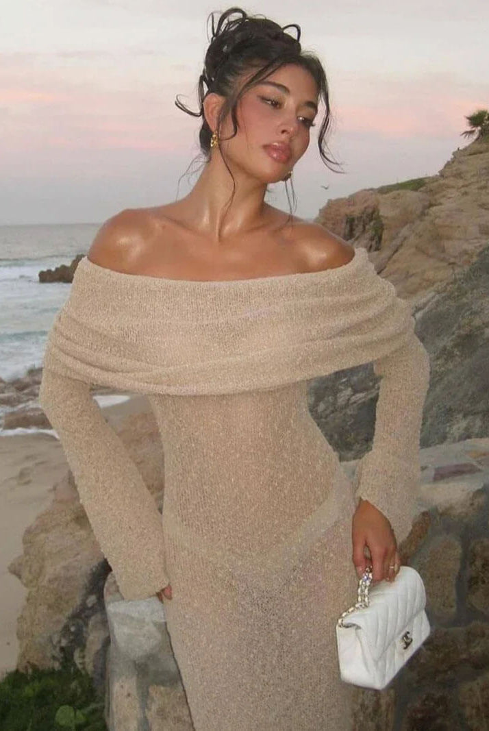 SOERA Marissa Maxi dress - Dresses - DWOD5-KL876004 creme S