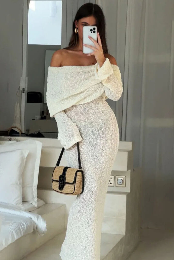 SOERA Marissa Maxi dress - Dresses - DWOD5-KL876004 creme S