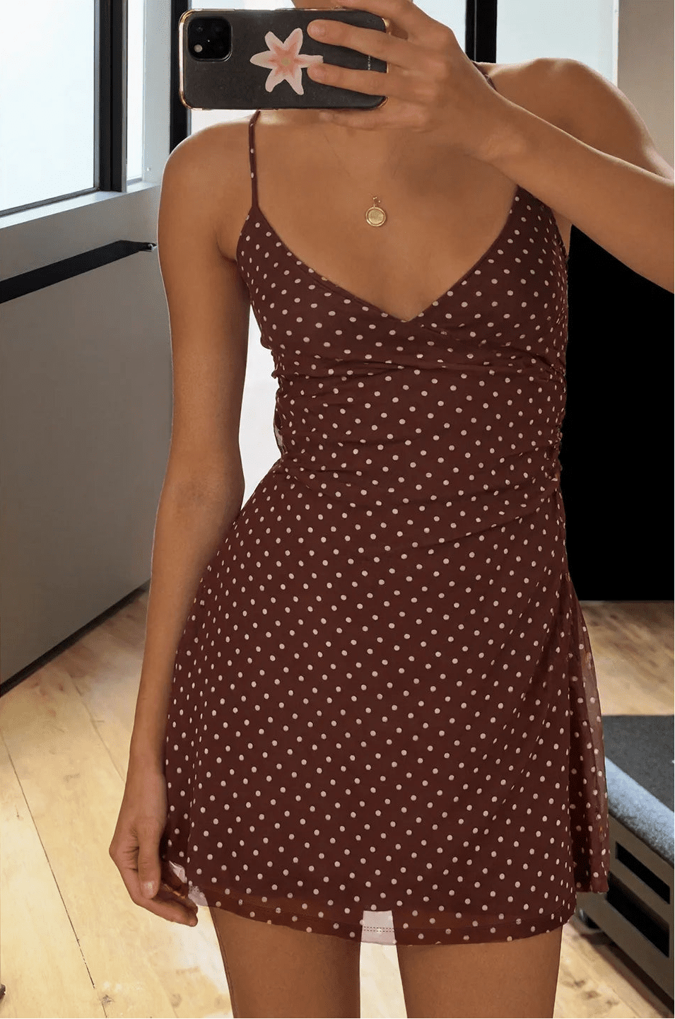 SOERA Nayeli Sleeveless Summer Dress - Dresses - Brown S