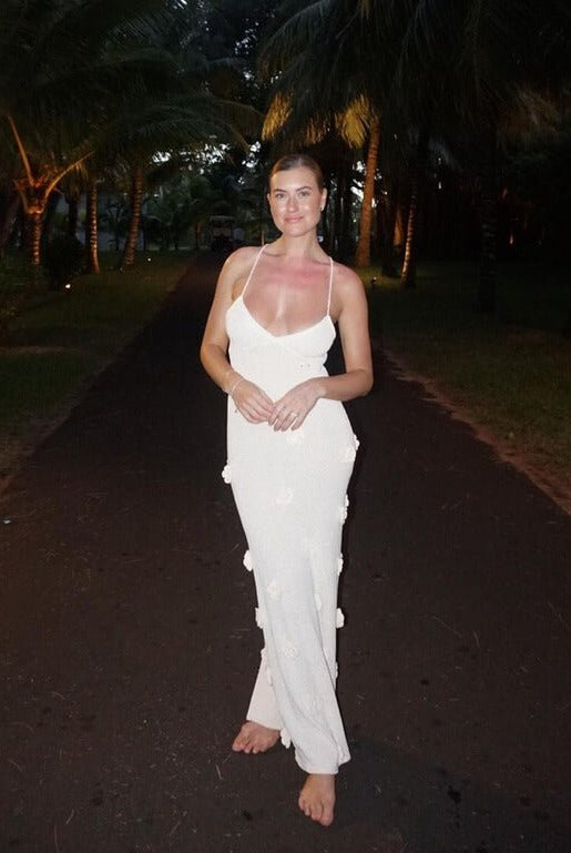 SOERA Sofia maxi dress - Dresses - DWOD2-QK943001 White S