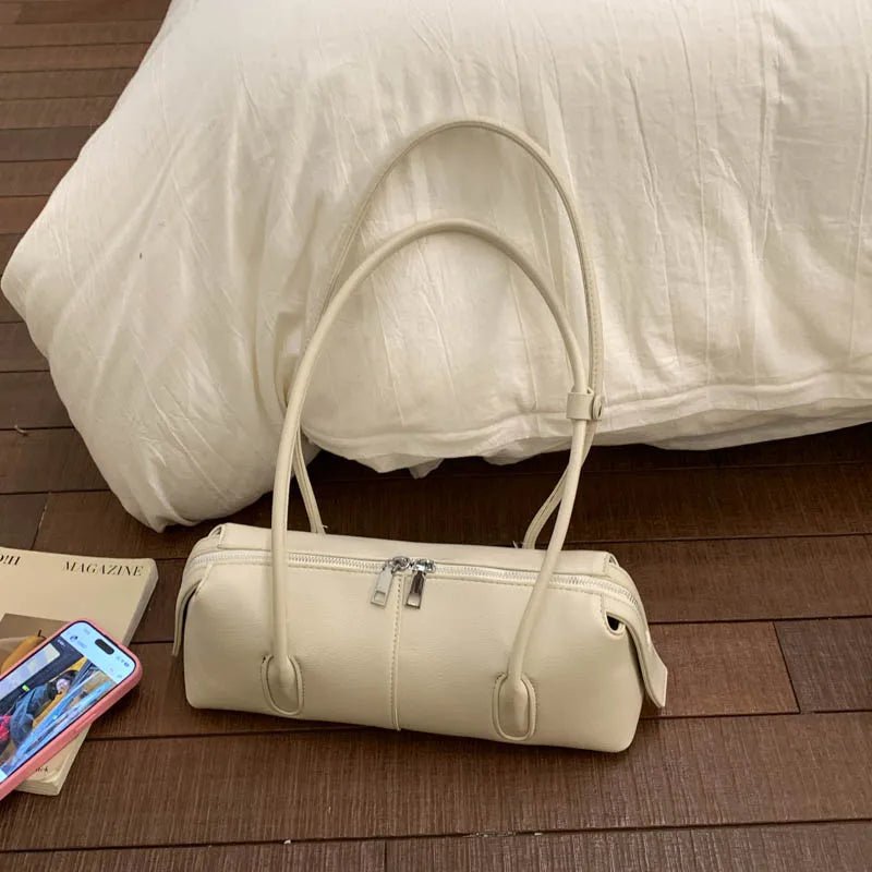 SOERA Beatrice Retro Underarm Shoulder Bag - Handbags - Brown