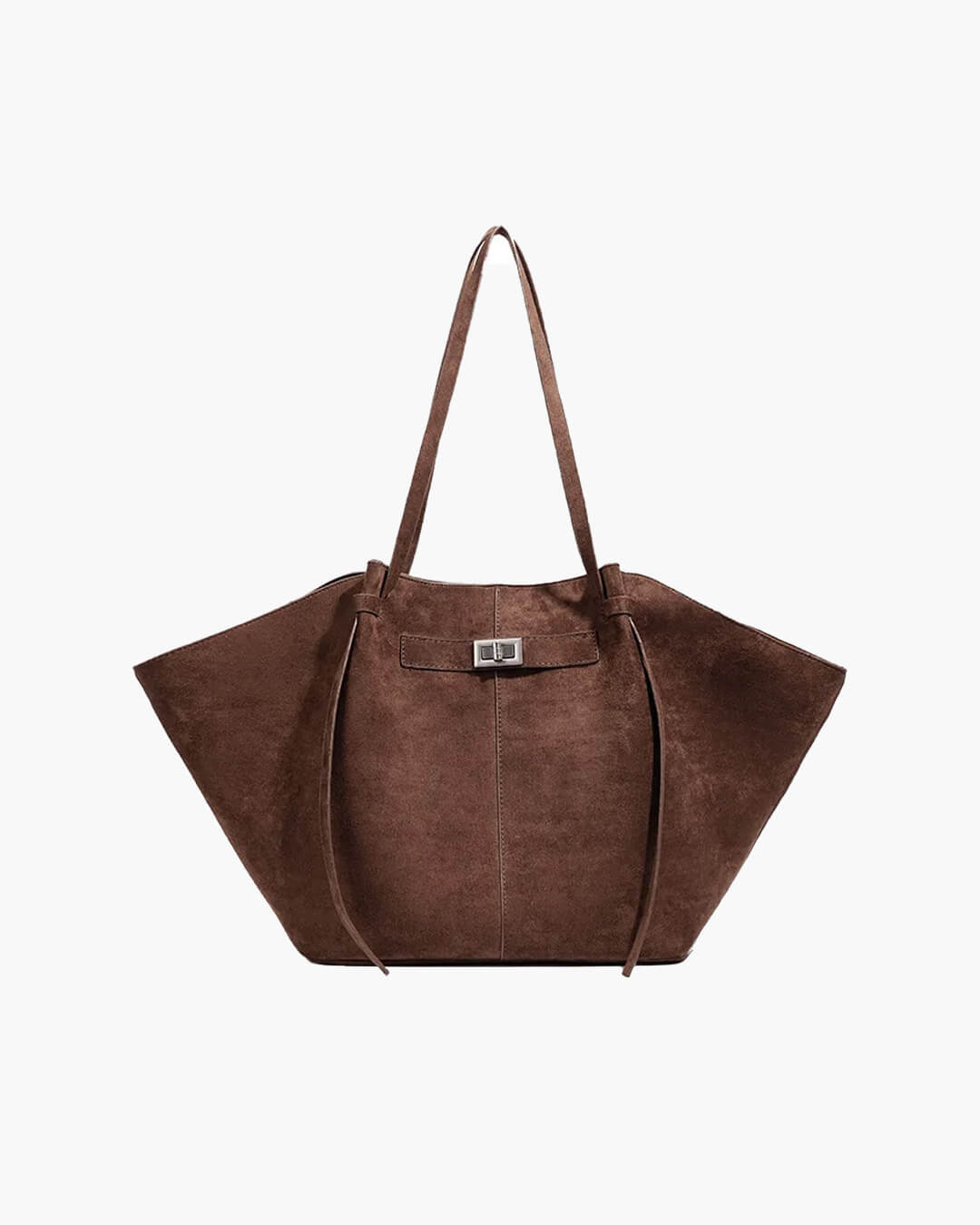 SOERA Brianna Trapeze Shoulder Bag - Handbags - Suede