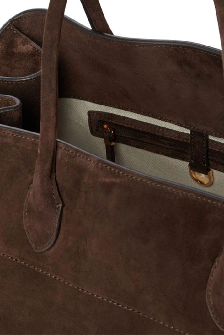 SOERA Henna Shopper Bag - Handbags - DBAD2-WK370001 Suede Brown