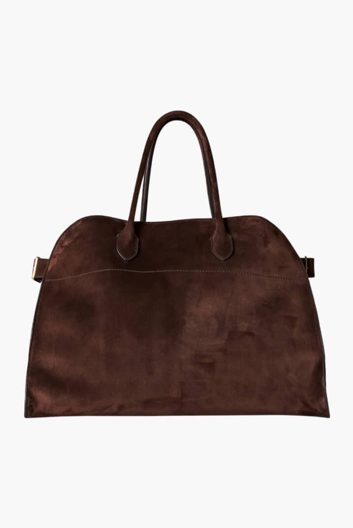 SOERA Henna Shopper Bag - Handbags - DBAD2-WK370001 Suede Brown