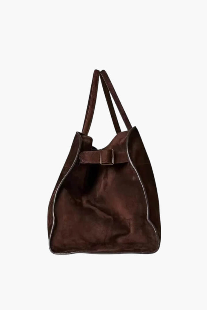 SOERA Henna Shopper Bag - Handbags - DBAD2-WK370001 Suede Brown