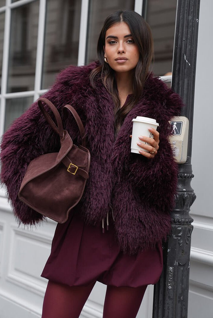 SOERA Henna Shopper Bag - Handbags - DBAD2-WK370001 Suede Brown