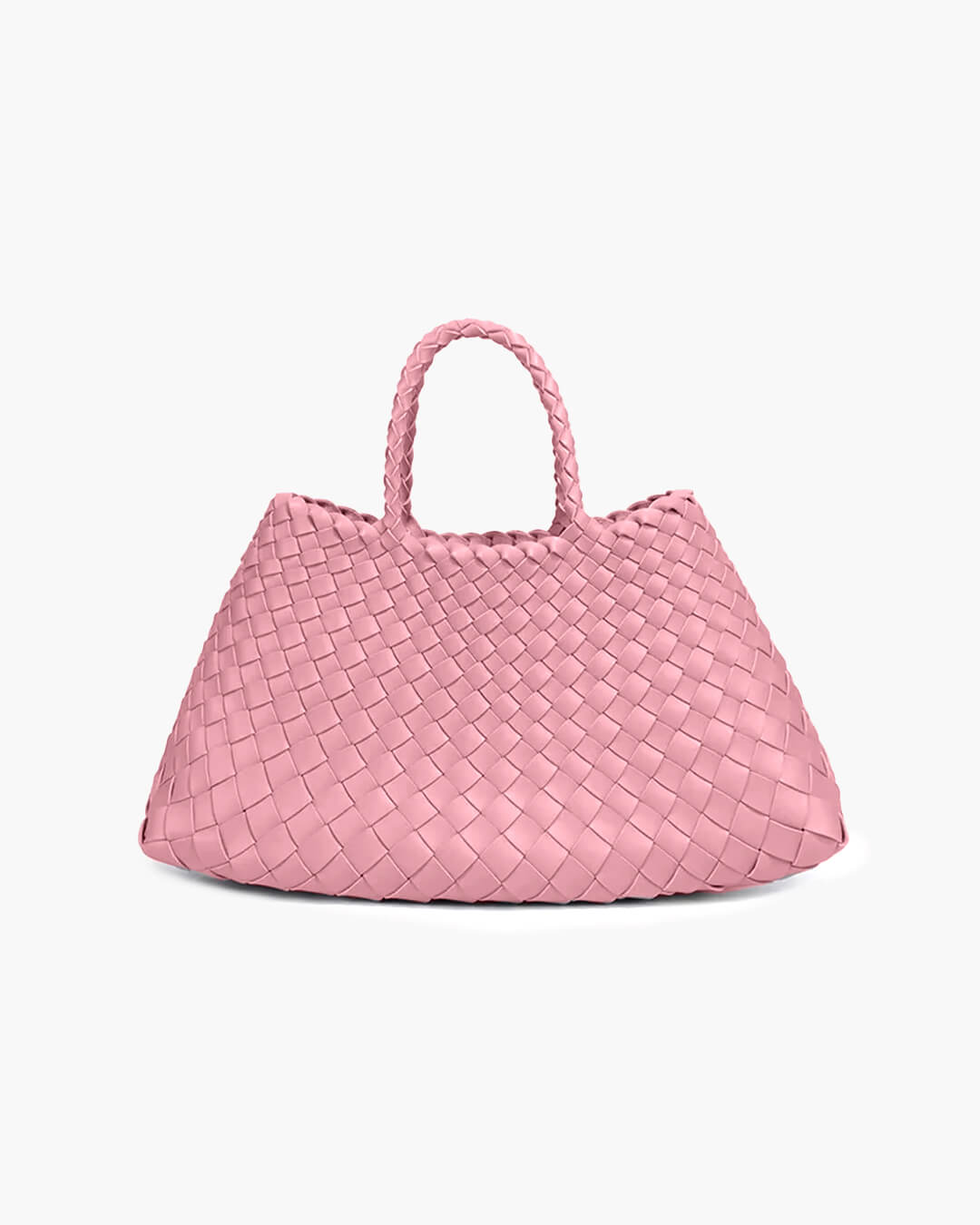 SOERA Marissa Vegan Leather Woven Bag Medium - Handbags - Pink Regular