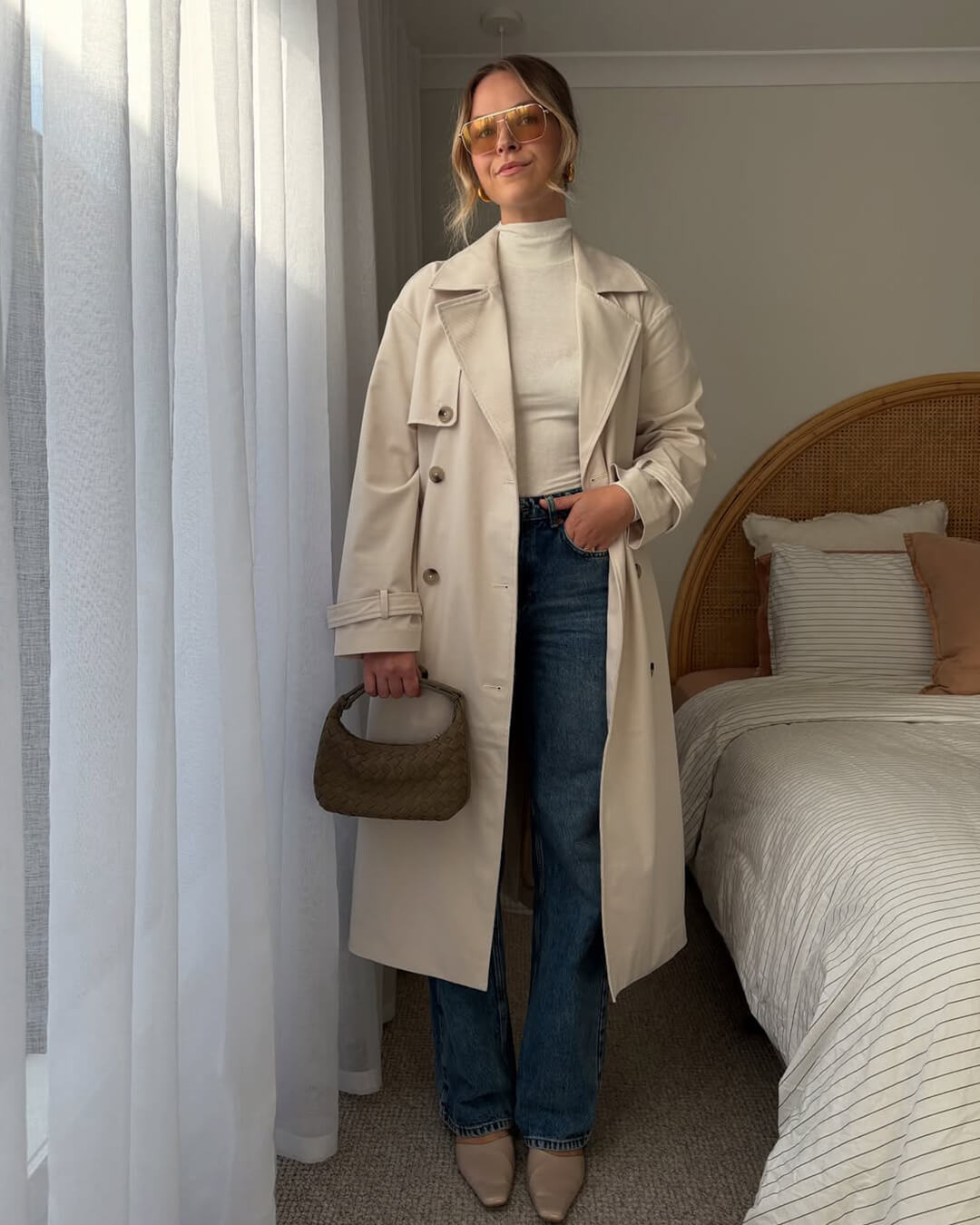 SOERA Mica Woven Suede Leather Bag - Handbags - Soera-Mica-Mini-Woven-Suede-Bag-Handbag/Red Red Regular