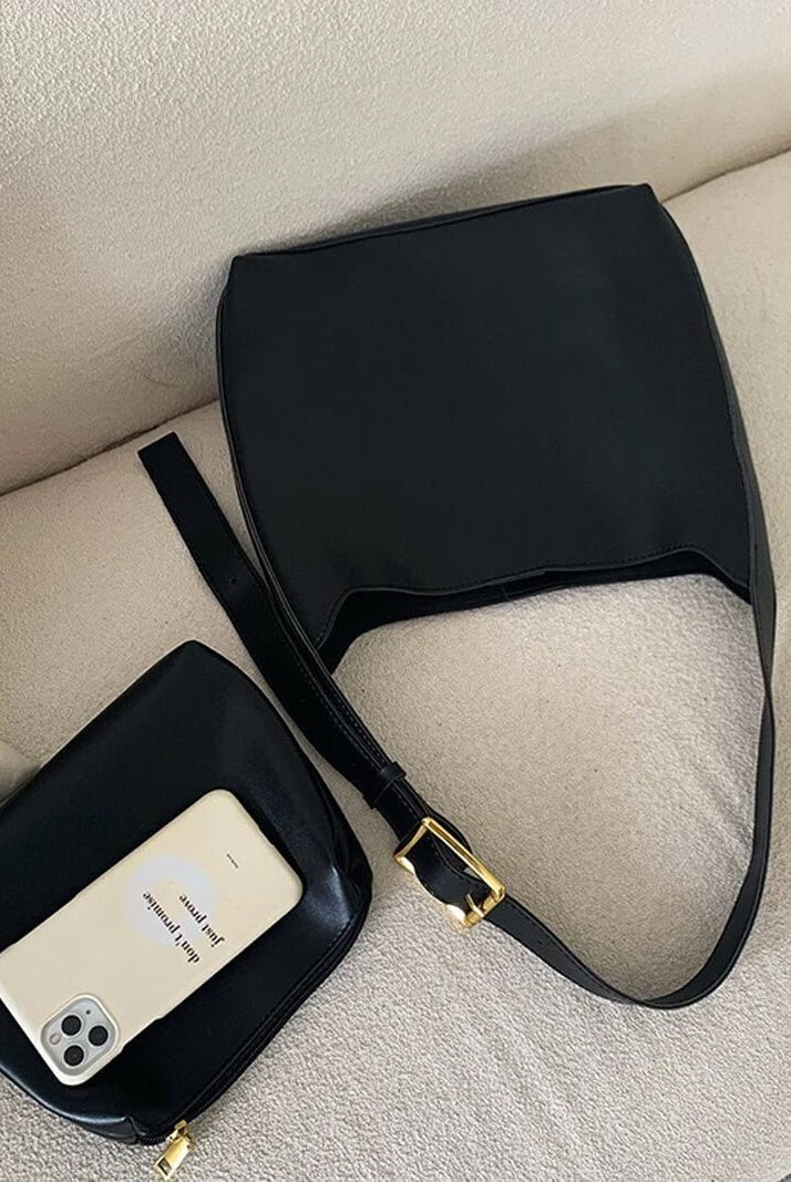 SOERA Nina Shoulder Bag - Handbags - Soera-Nina-Shoulder-Bag-Black Black Regular