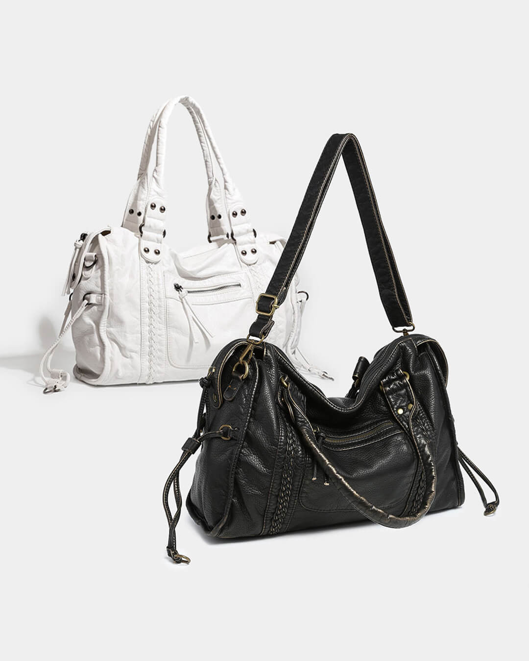 SOERA Tanja Shoulder Bag - Handbags - White