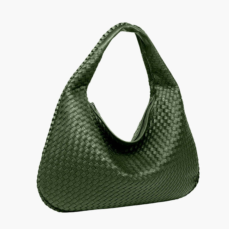 SOERA Woven bag XL - Handbags - DBAD2-QL367003 khaki