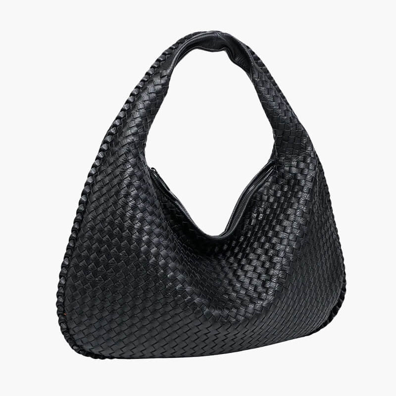 SOERA Woven bag XL - Handbags - DBAD2-QL367005 black