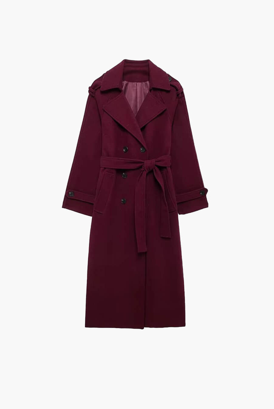 SOERA Alicia Autumn Winter Coat - Jackets - Burgundy S