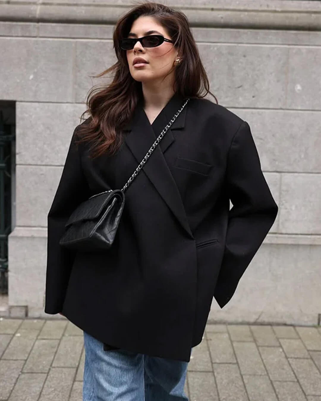 SOERA Brittany One - Button Lapel Blazer - Jackets - 1005009535153327-;zt1775063642612924852 Black S