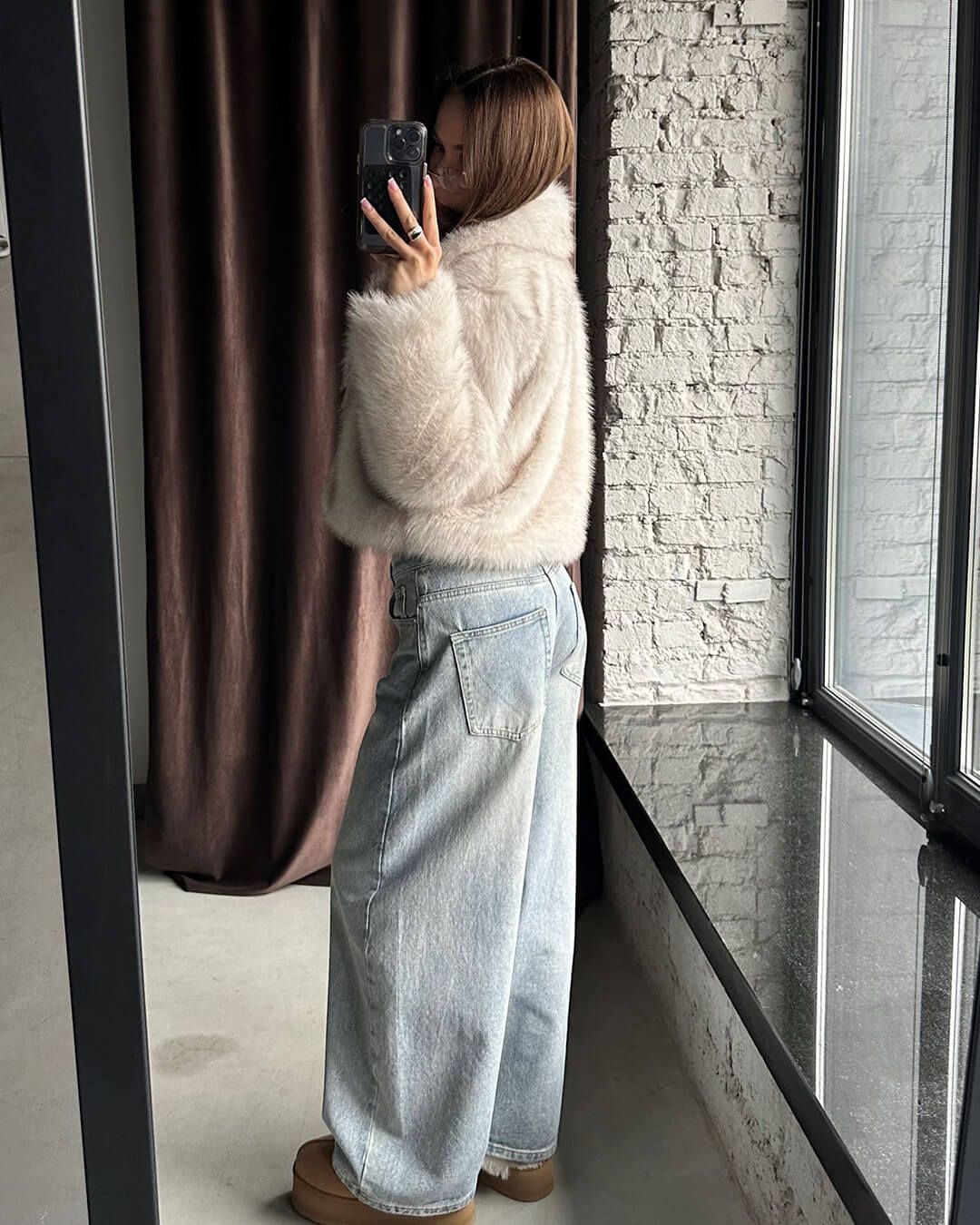 SOERA Darcy Cropped Faux fur Jacket - Jackets - 3256809290568356-;gv1763625122523958560 Creme S