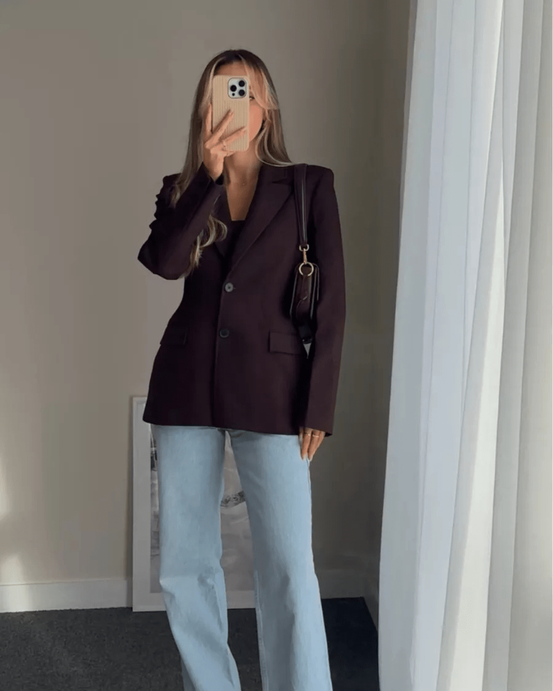 SOERA Greta Tailored Blazer - Jackets - IS1765197968550156029 Brown S