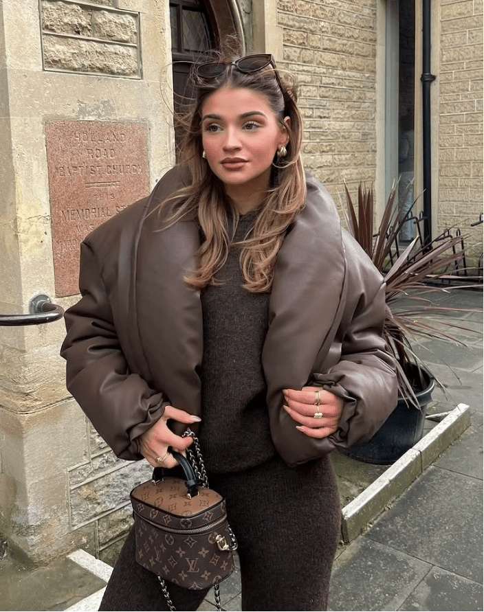 SOERA Lara Lapel Leather Jacket - Jackets - 3256809702498561-;Xq1767257410833939691 Brown S