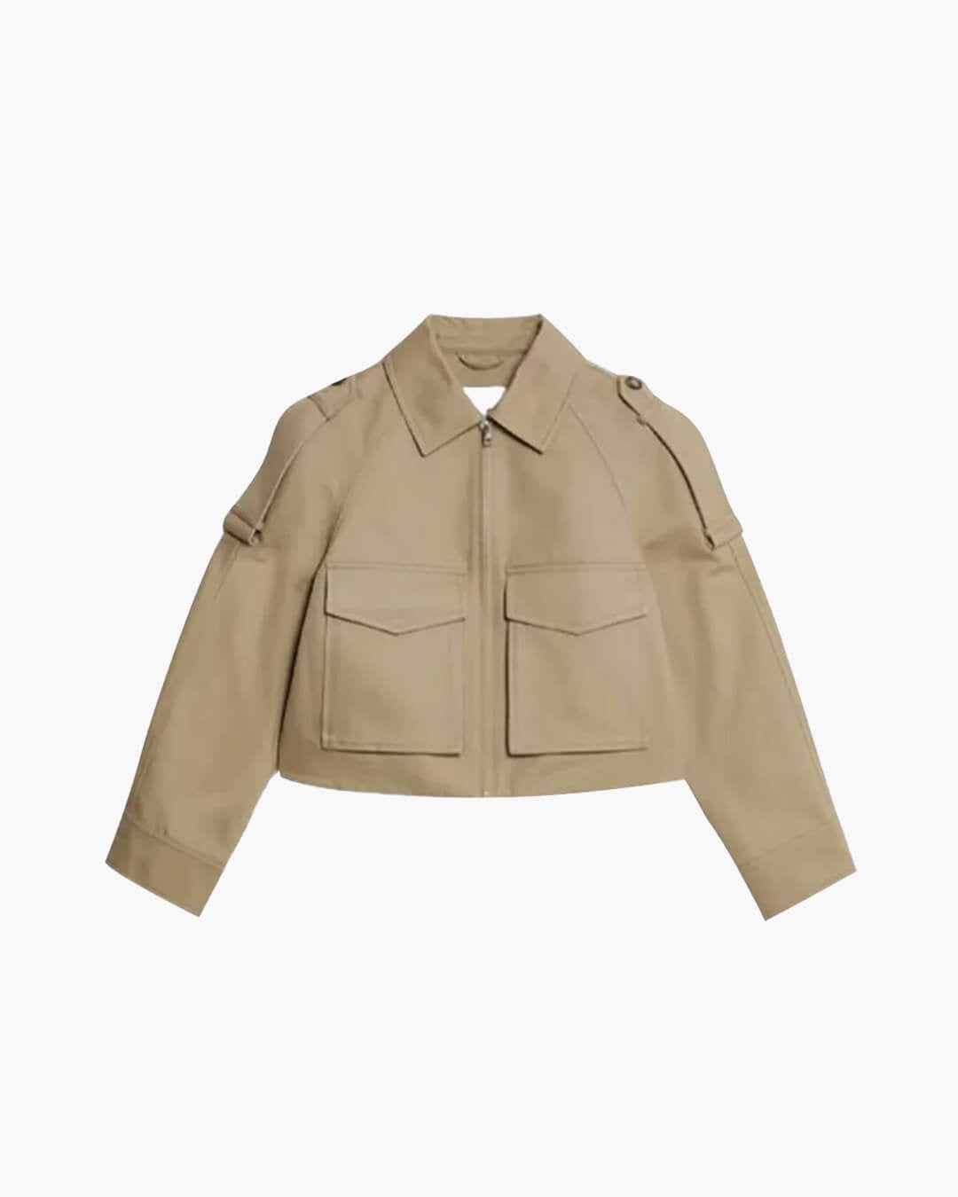 SOERA Valeria Short Pocket Jacket - Jackets - hm1774532669743464628 Green S