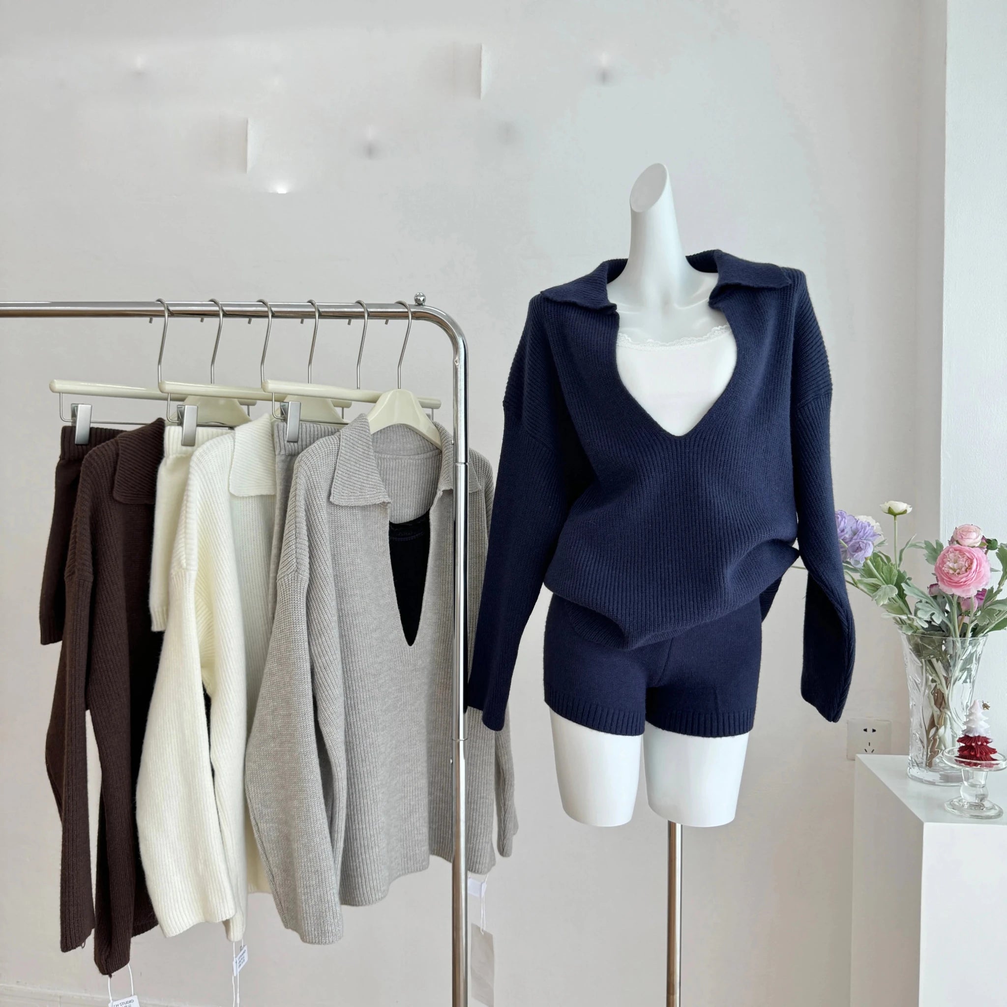 SOERA Jeannette Sweater Suit - Set - 1005007794073525-;js1769140529555962688 Deep Blue M