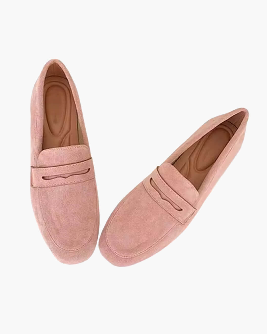 SOERA Bianca Suede Slip - On Loafers - Shoes - Pink 35