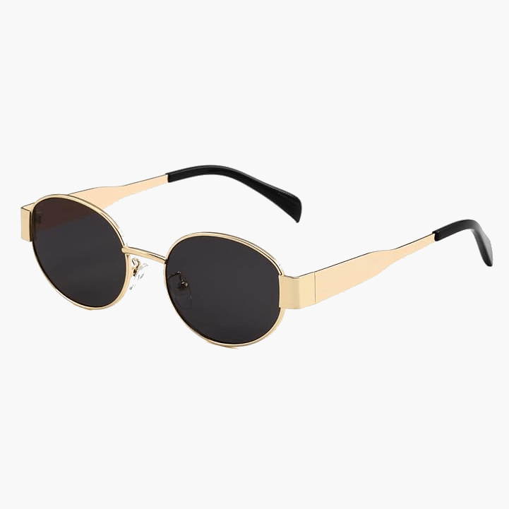 SOERA Cilia Sunglasses - Sunglasses - DHOD2-RE325005 Gold frame dark lenses
