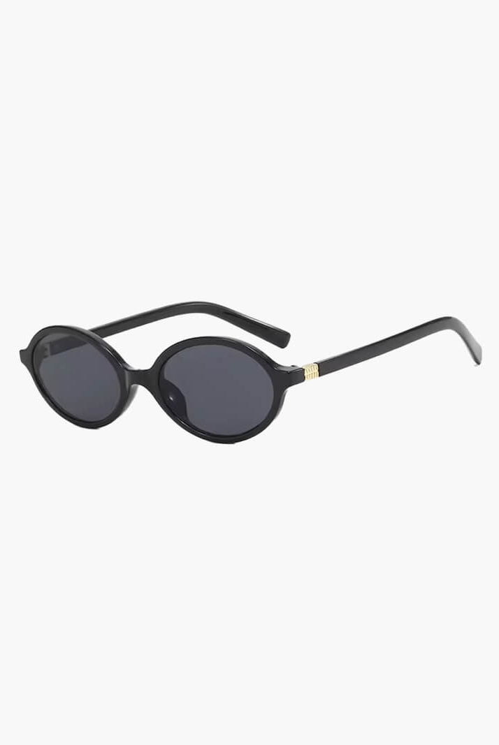 SOERA Clarence Oval Sunglasses - Sunglasses - DJED2-WK360015 Black Regular
