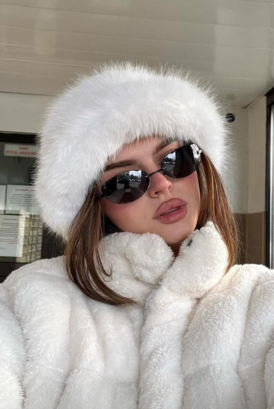 SOERA Tracy Faux Fur Hat - Winter Hats - 1005008183093004-;Uy1764102178841461704 Brown