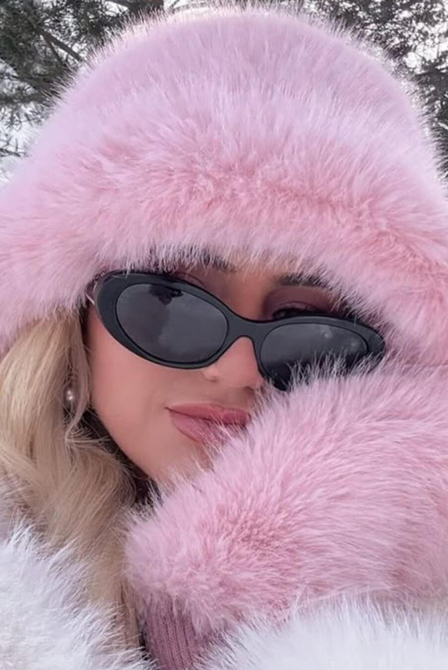 SOERA Tracy Faux Fur Hat - Winter Hats - 1005008183093004-;XD1764102178842006515 White