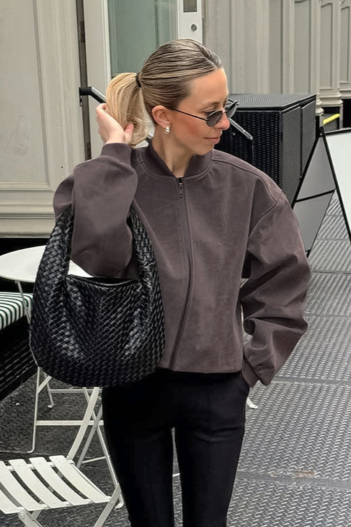 Ilse suède bomberjack