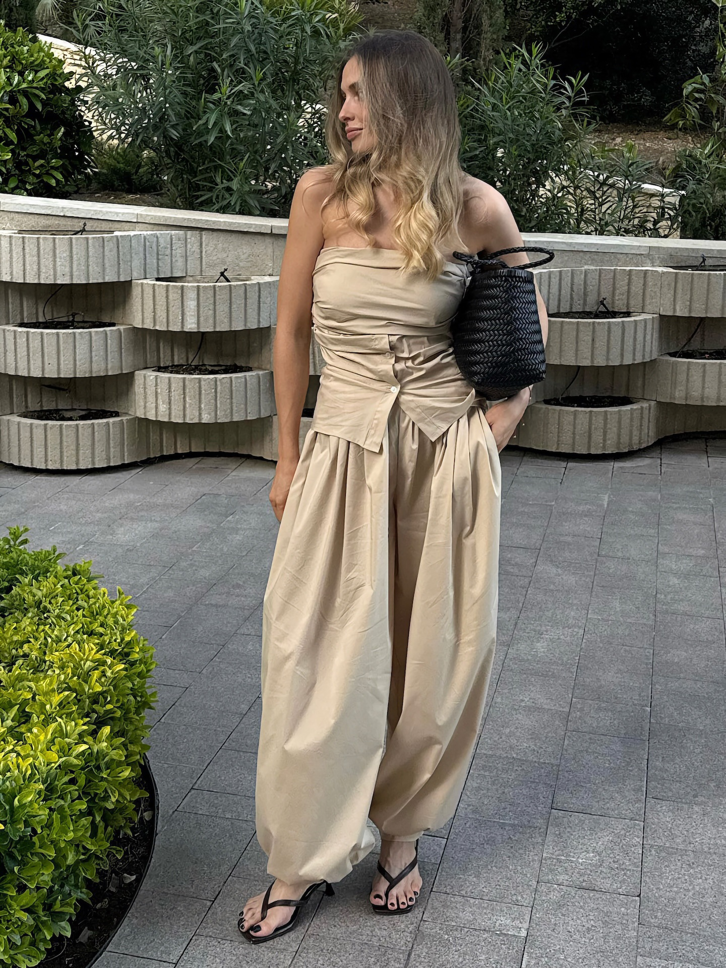 Kerry pantalon ballon taille haute