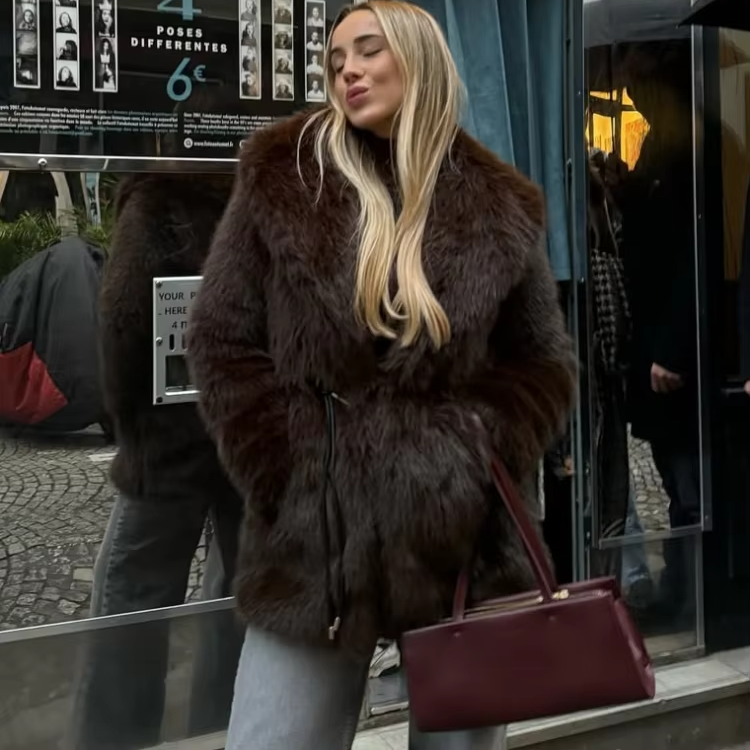 Faith imitatiebontjas met ceintuur