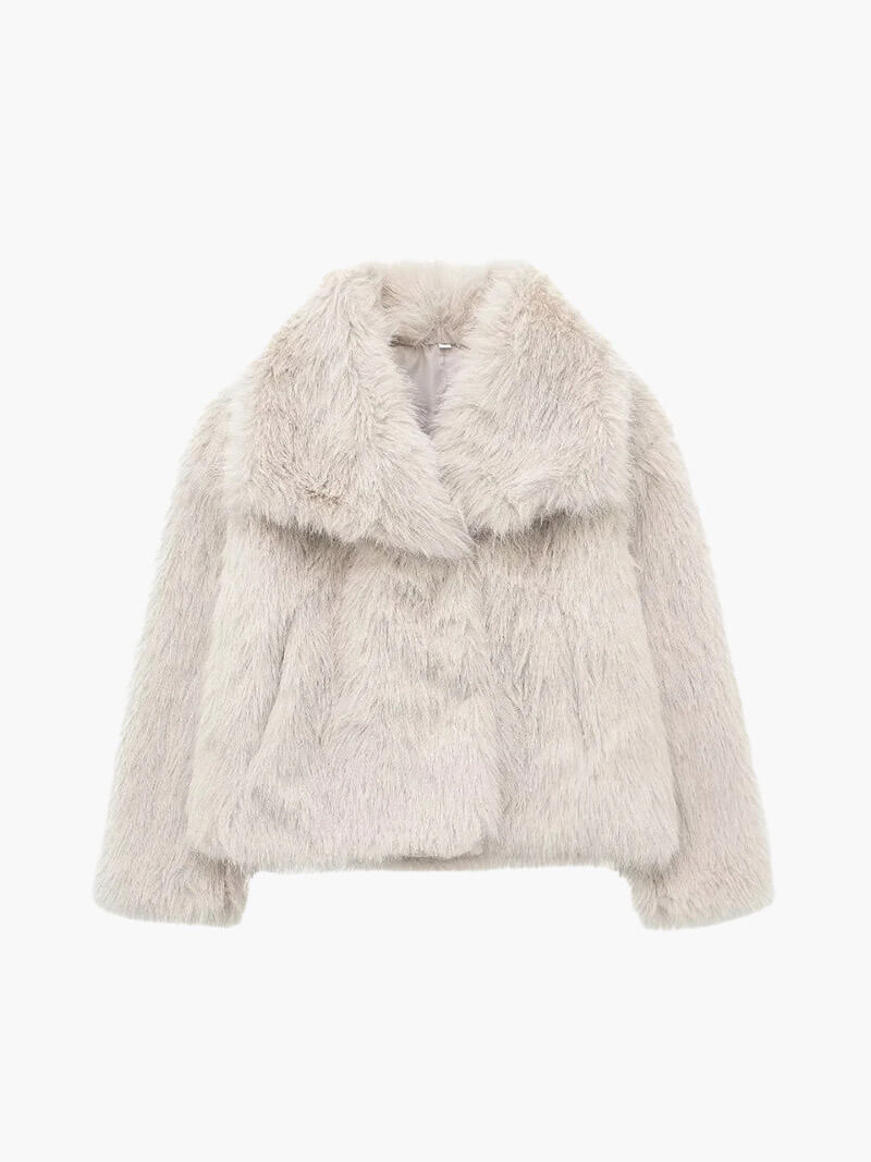 Jenna Faux Fur Coat - SOERA Store