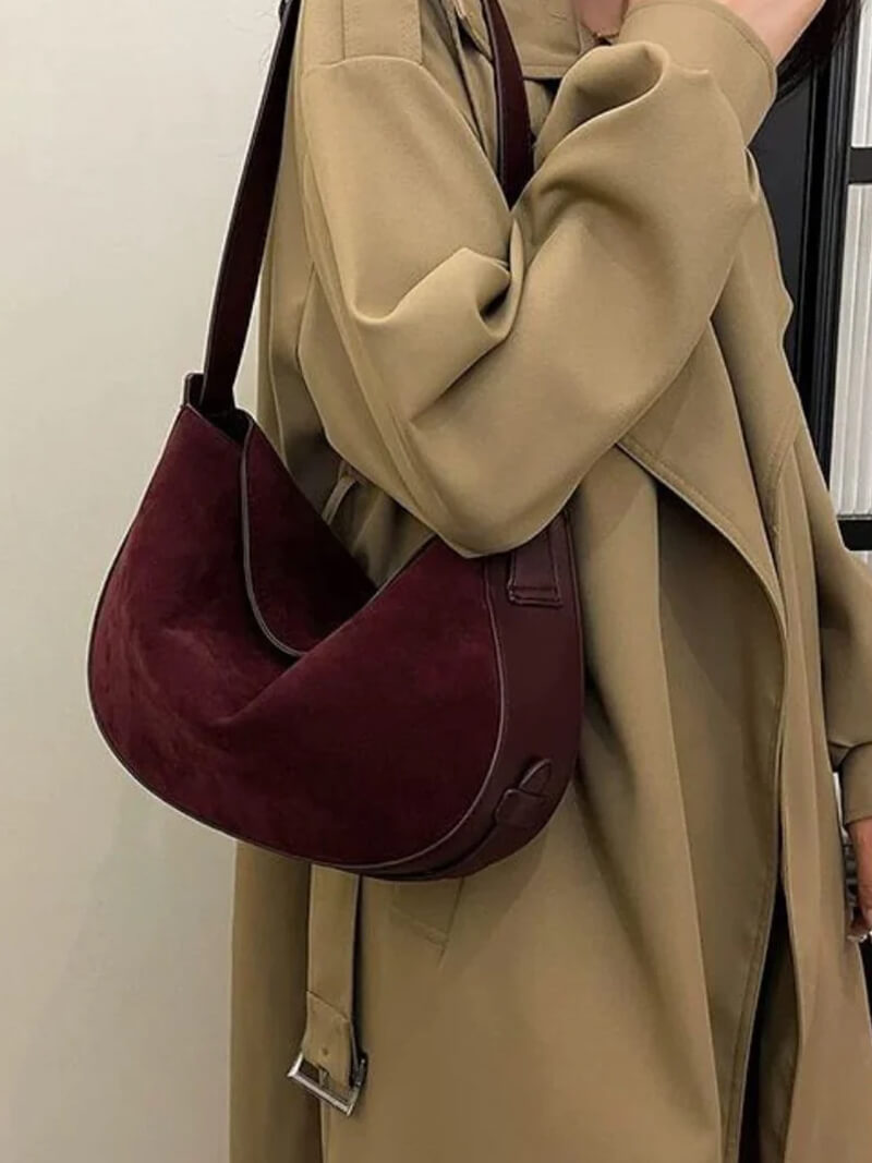 Lily Faux Suede Bag - SOERA Store