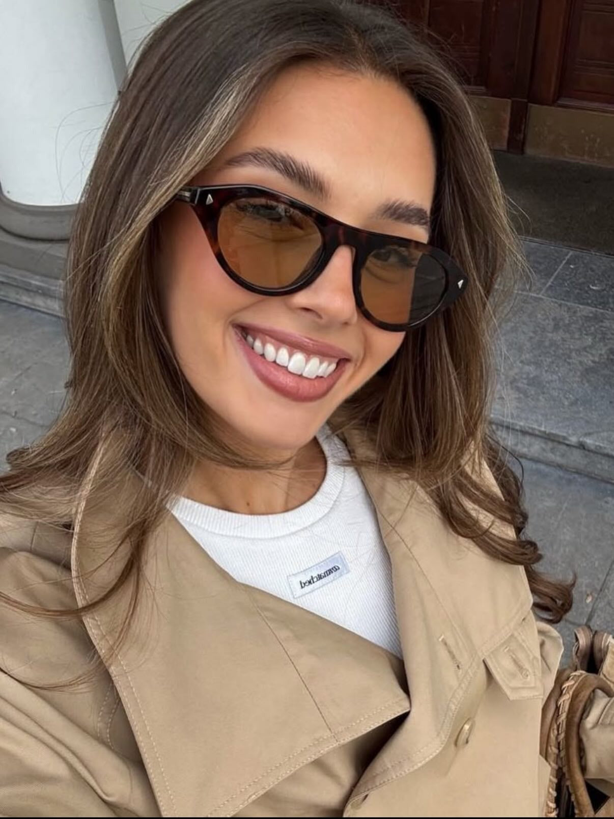 Elina oversized zonnebril
