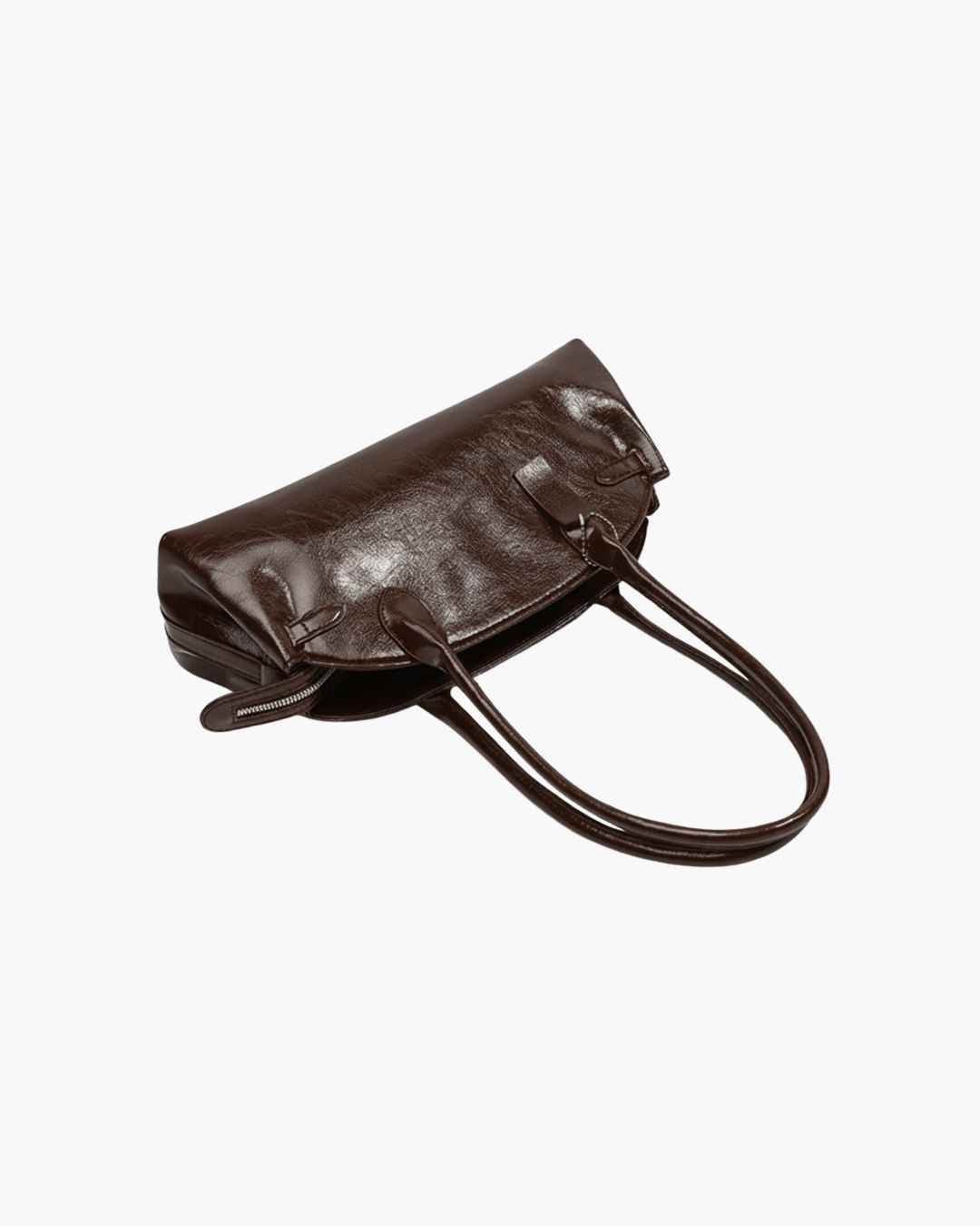 SOERA Ellie Elongated Shoulder Bag - Bag - SOERA-439043-BRO-O-35619 Coffee