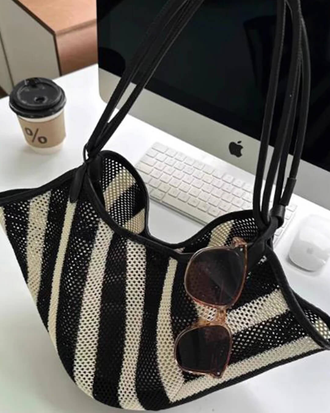 SOERA Liam Woven Crossbody Bag - Bag - SOERA-606979-BLA-OS-76771 Black