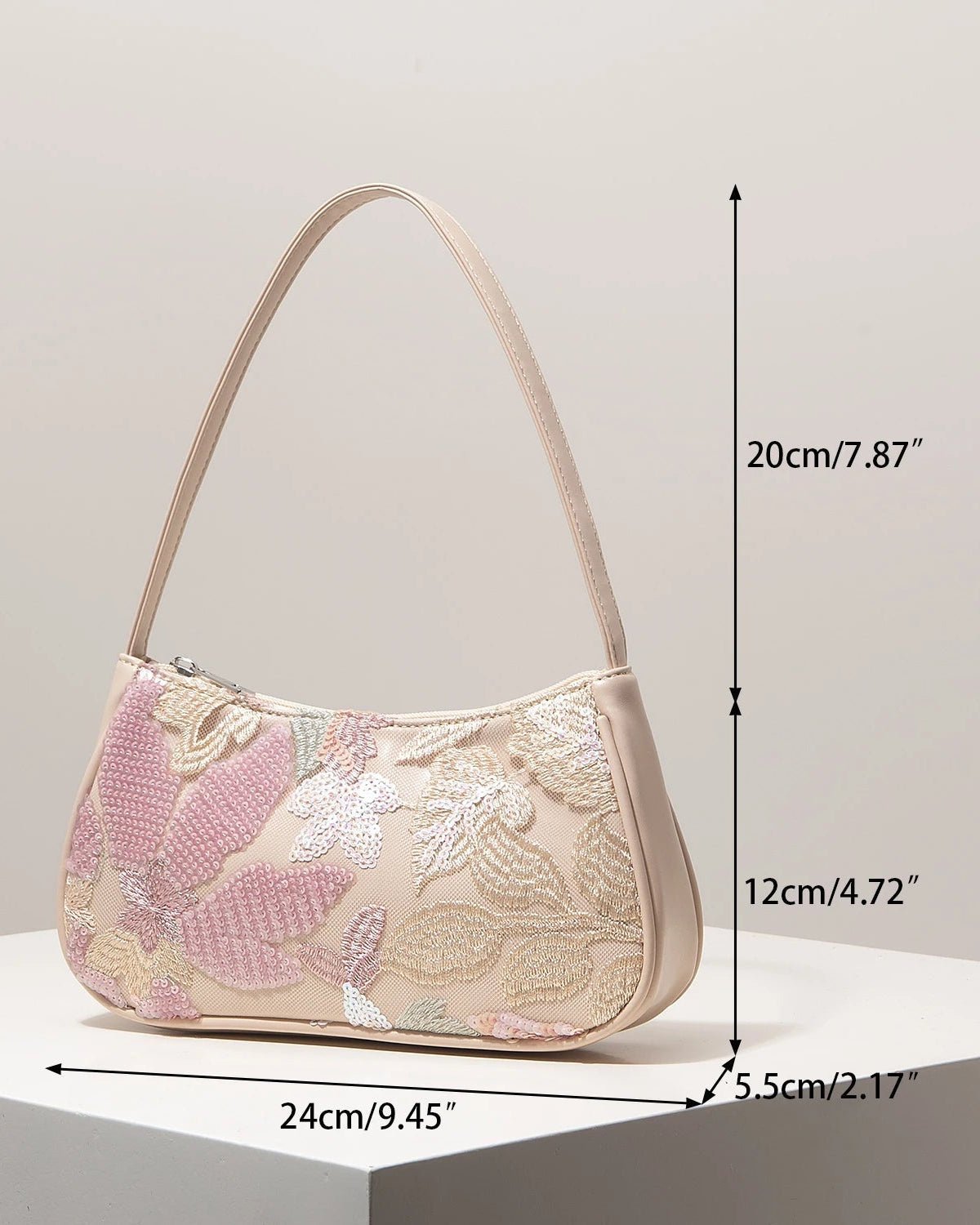 SOERA Marina Embroidered Sequin Shoulder Bag - Bag -  No. 1