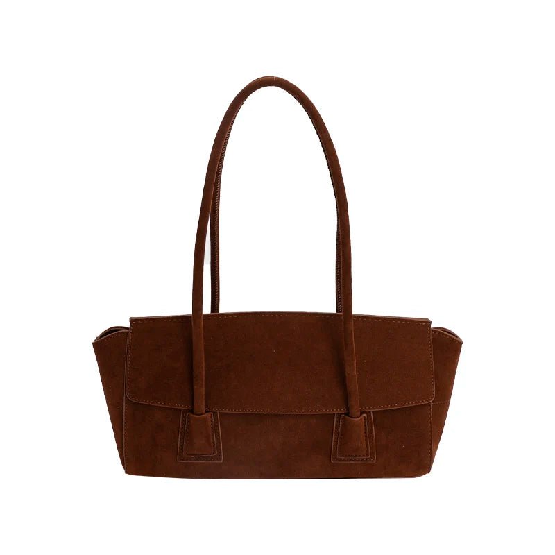 SOERA Yara Sequined Faux Suede Tote Bag - Bag -  Grey