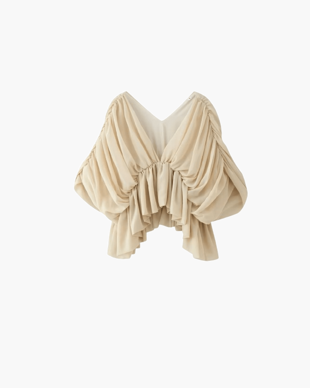 SOERA Margot Draped Chiffon Top - Blouse - SOERA-708675-L-OS-60419 L